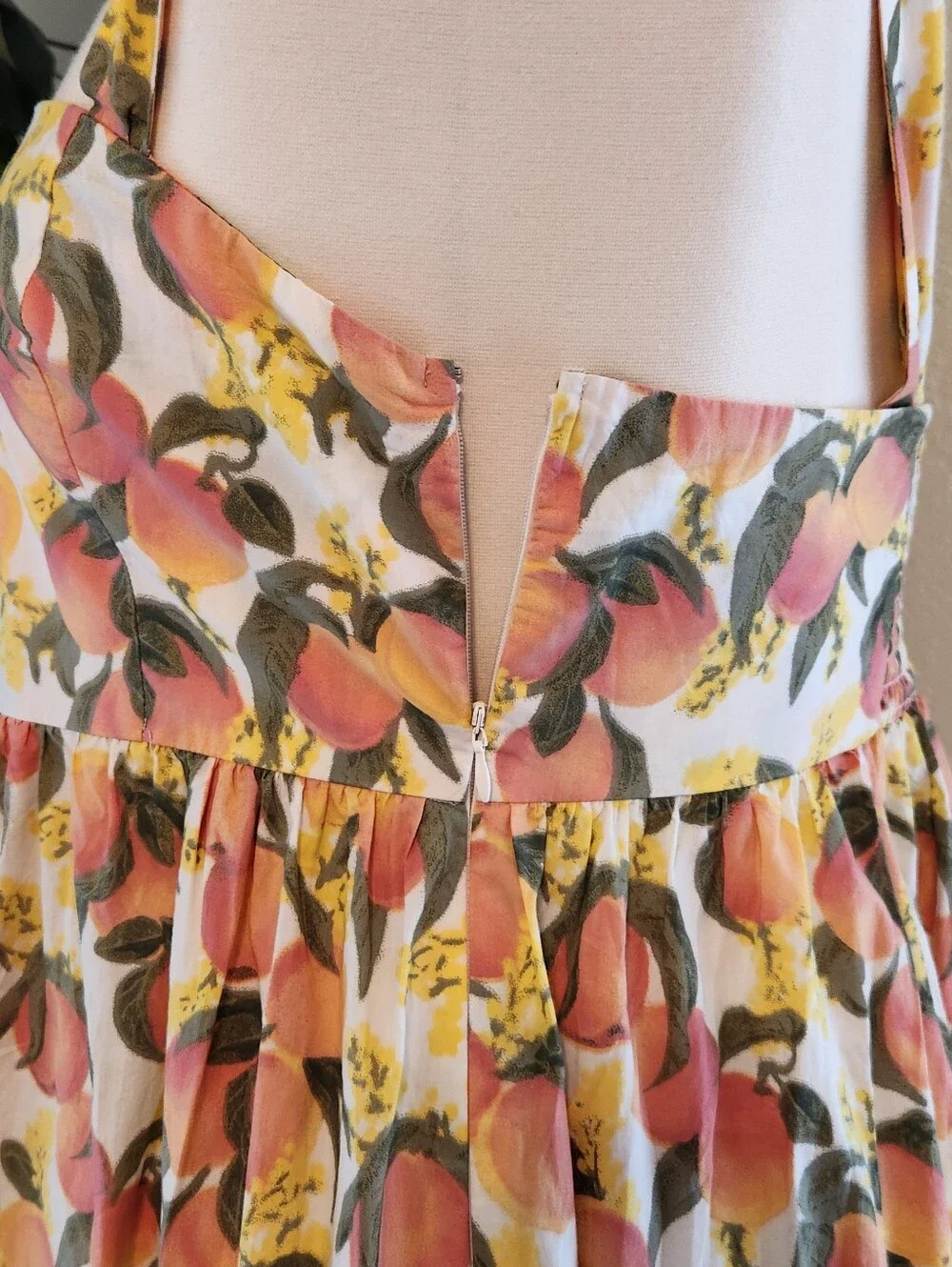 J. Crew Square Neck Midi Dress in Cotton Poplin - NWT